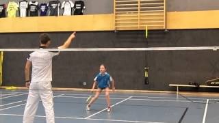 Footwork in Badminton